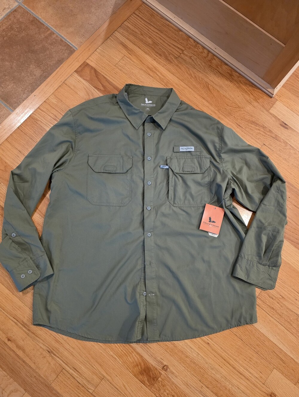 Field & Stream Smartwick Upf 50 Button-up Fishing Shirt With Pockets